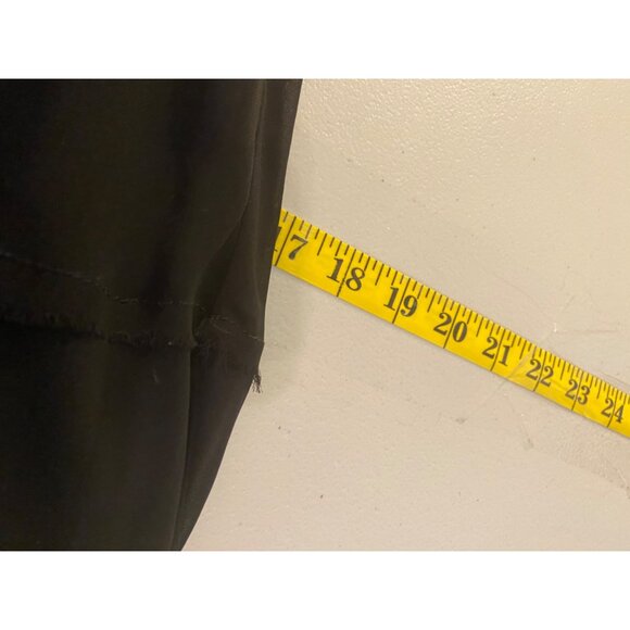 Chaps Black Sleeveless Maxi Dress Layered Chiffon Small - Picture 8 of 8